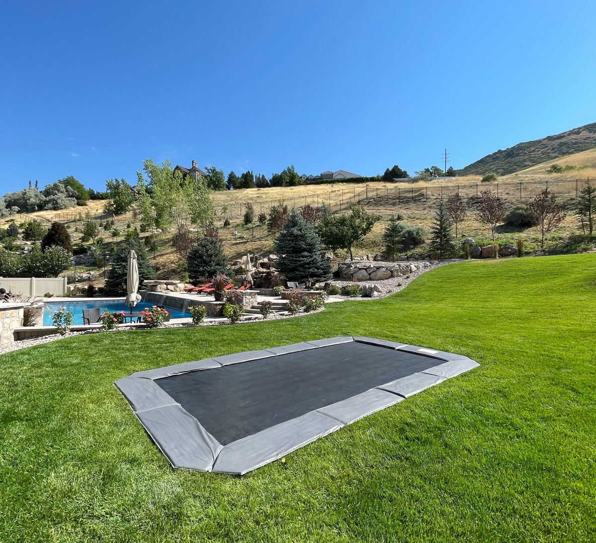 12x18 rectangle Pro-Line MAX in-ground trampoline